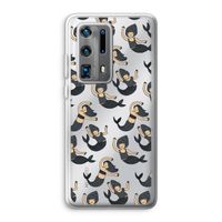 Zeemeermin: Huawei P40 Pro Plus Transparant Hoesje