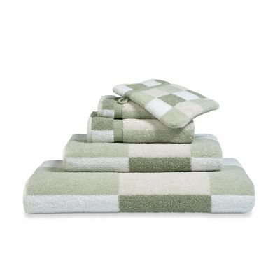 Vandyck Vandyck Boston Smoke Green Gastendoekje 40X60
