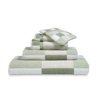 Vandyck Vandyck Boston Smoke Green Gastendoekje 40X60