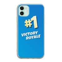 Victory Royale: iPhone 11 Transparant Hoesje