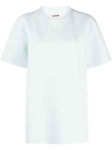 Jil Sander t-shirt à encolure ronde - Bleu