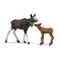 Schleich WILDLIFE Eland met Kalf 42603 - thumbnail