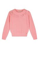 NoNo Zomer sweater meisjes Roze - fluffy - Ketan