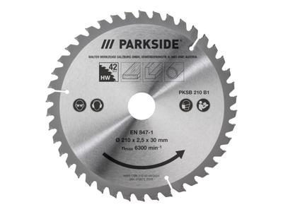 PARKSIDE Cirkelzaagblad 210 mm (Zaagblad (TR-F), 42 tanden)