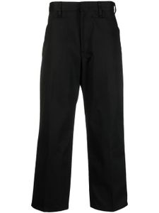 Neighborhood pantalon ample à patch logo - Noir