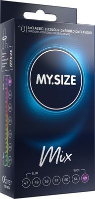 MySize Mix 69 - Assortiment Condooms In Maat 69mm 10 stuks