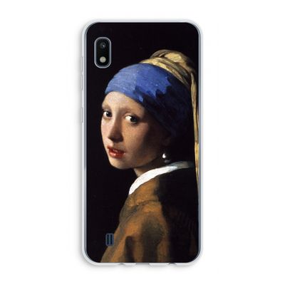 The Pearl Earring: Samsung Galaxy A10 Transparant Hoesje
