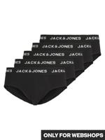 Jack & Jones 5-pack heren briefs - Zwart