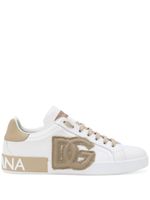 Dolce & Gabbana baskets Portofino en cuir - Blanc