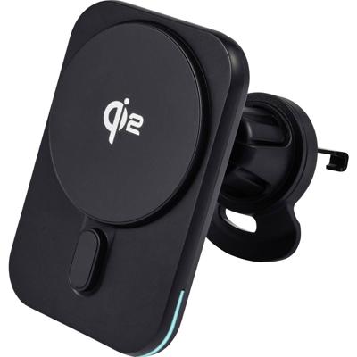 Renkforce RF-Qi2WCar-01 RF-6662044 Inductie lader Uitgangen Magnetische aansluiting Zwart
