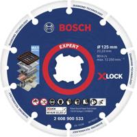 Bosch Accessories 2608900533 X-LOCK Diamanten doorslijpschijf Diameter 125 cm Boordiameter 22.23 mm Metaal 1 stuk(s)