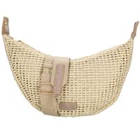 Charm London Rieten Moon Bag Schoudertas Brighton Light Natural