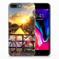 Apple iPhone 7 Plus | 8 Plus | Silliconen Back Cover | Amsterdamse Grachten