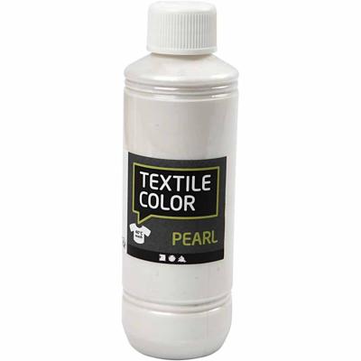 Creativ Company Textile color, parelmoer, base, 250 ml/ 1 fles