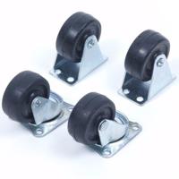 MM Bok+zwenkwiel 40 , zwart