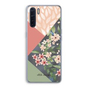 Sweet heaven geometrics: Oppo A91 Transparant Hoesje