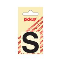 Deco letter s helvetica zwart 40 mm Pickup - Pickup