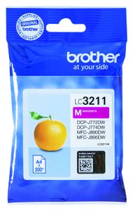 Brother LC-3211M inktcartridge Origineel Normaal rendement Magenta