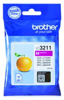 Brother LC-3211M inktcartridge Origineel Normaal rendement Magenta - thumbnail