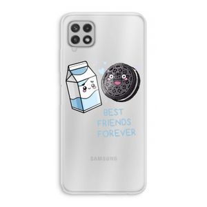 Best Friend Forever: Samsung Galaxy A22 4G Transparant Hoesje