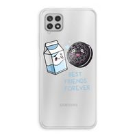 Best Friend Forever: Samsung Galaxy A22 4G Transparant Hoesje