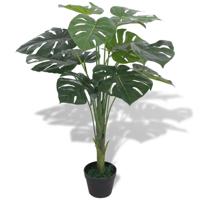VidaXL Kunst monstera plant met pot 70 cm groen
