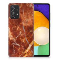 Samsung Galaxy A52 (5G/4G) | TPU | Siliconen hoesje | Marmer Bruin