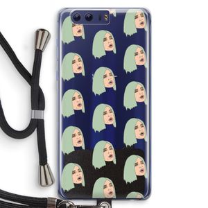 King Kylie: Honor 9 Transparant Hoesje met koord