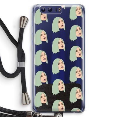 King Kylie: Honor 9 Transparant Hoesje met koord