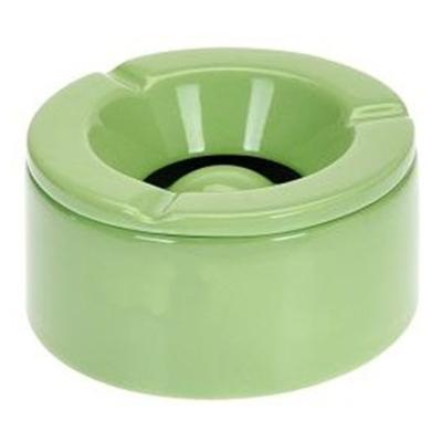 Stormasbak - terras asbakken - groen - 12 x 6 cm - Dolomiet kunststeen - buiten - tuin Stormasbak - terras asbakken - groen - 12 x 6 cm - Dolomiet kunststeen - buiten - tuin