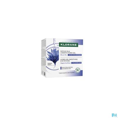 Klorane Gezicht Korenbl.bio Patch Gladm.hydrog.7x2