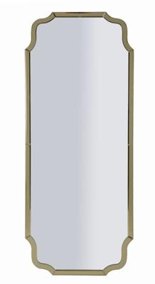 WANDSPIEGEL ISTANBUL GOUD CM 60X2X150 ( BINNENSPIEGEL AFMETING CM 54X143,5)