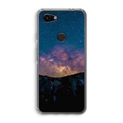 Travel to space: Google Pixel 3a Transparant Hoesje