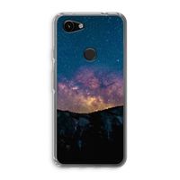 Travel to space: Google Pixel 3a Transparant Hoesje