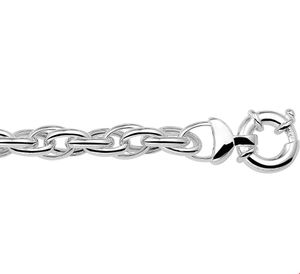 TFT Armband Zilver 10 mm 20 cm