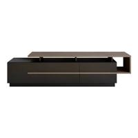 Giga Meubel - Tv-Meubel Rechthoek - Zwart - 180x39x46,4cm - Pia