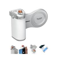 Telesin Master Grip wit met 3200mAh powerbank voor iPhone 17/16/15/14/13/12