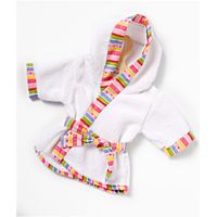 poppen badjas, 28-35 cm