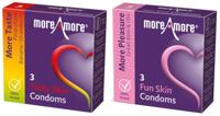 MoreAmore Condooms 2 X 3 Surprise Pack
