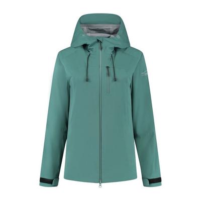 Blue loop Virga Shell Regenjas Dames Muted Agave S