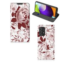 Bookcase Samsung Galaxy A52 Watercolor Flowers Bookcase Samsung Galaxy A52 Watercolor Flowers