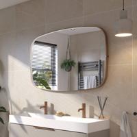 Ben Sandro Spiegel 120x4x80 cm Geborsteld Koper