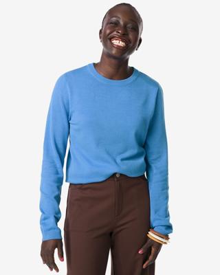 HEMA Damestrui Lila fijngebreid blauw (blauw)