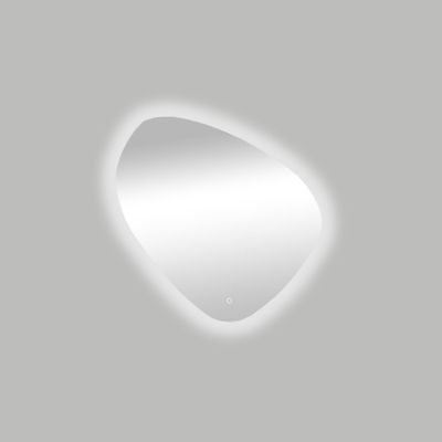 Best Design Spiegel Ballon Asymmetrisch 60x60 cm Met LED Verlichting Rondom en One-Touch Bediening