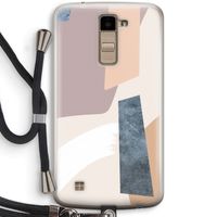 Luca: LG K10 (2016) Transparant Hoesje met koord