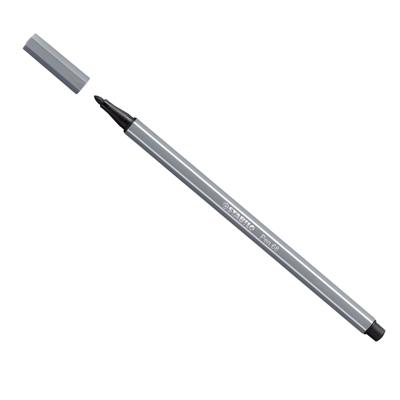 Stabilo pen 68 - viltstift - donker grijs (68/96)