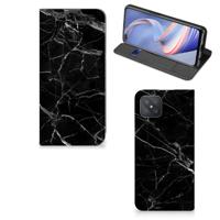 OPPO Reno4 Z 5G | Standcase | Marmer Zwart - Origineel Cadeau Vader