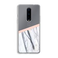 A touch of peach: OnePlus 8 Transparant Hoesje