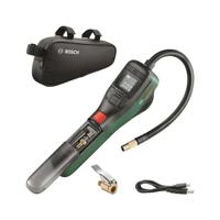 BOSCH Easypump 3.6V accu luchtpomp - voor het oppompen van banden (fiets, auto, motor) en ballen met fietstas 0603947002 BOSCH Easypump 3.6V accu luchtpomp - voor het oppompen van banden (fiets, auto, motor) en ballen met fietstas 0603947002