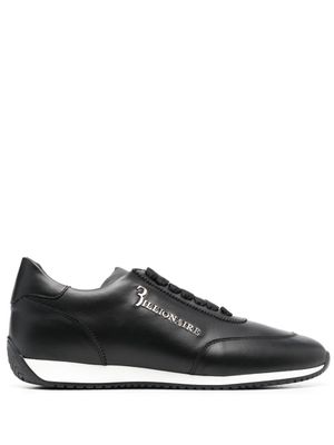Billionaire baskets en cuir de veau - Noir